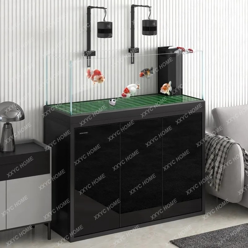 Planted Aquarium Models - Ecological fish tank bottom filter living
