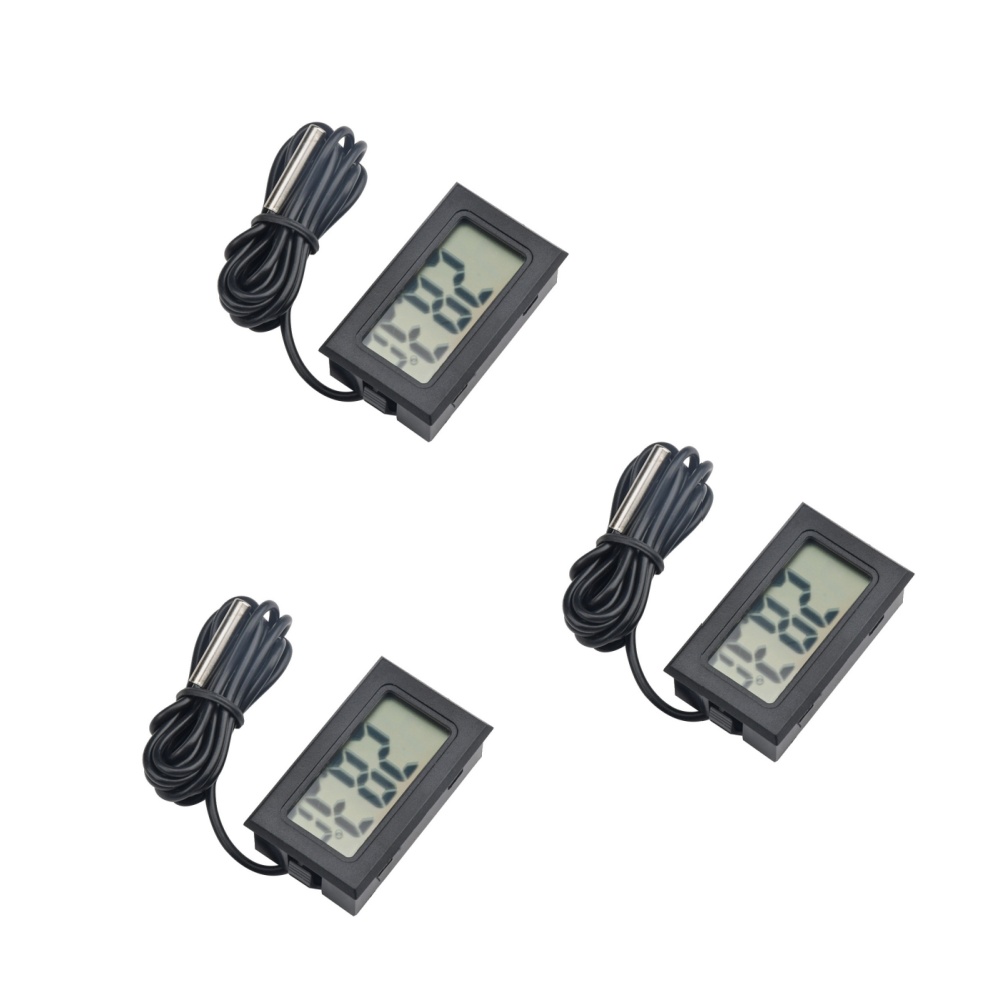 Mini LCD Digital Thermometer F - Planted Aquarium Temperature ulasan dan harga