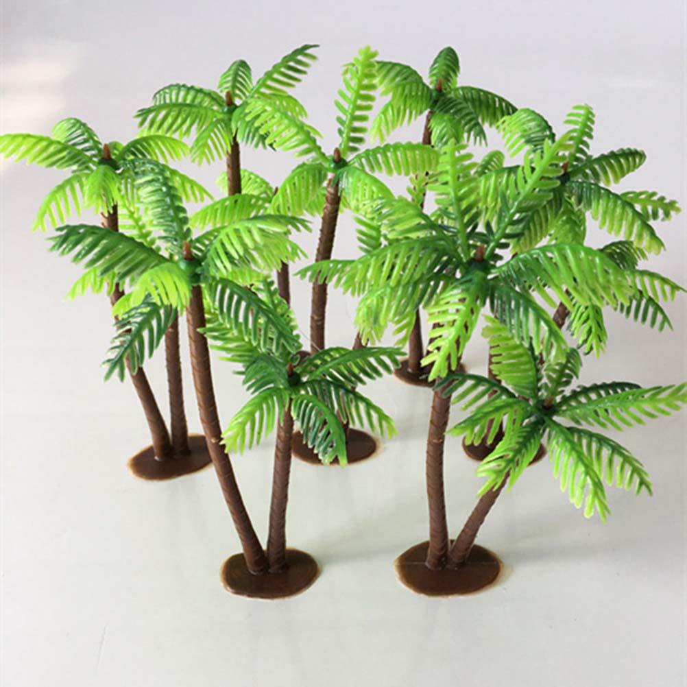 Tree Palm Trees Mini Decor Lan - Planted Aquarium Models ulasan dan harga