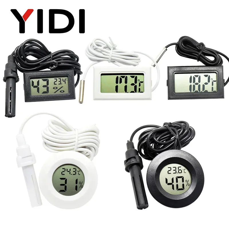 Mini LCD Digital Thermometer H - Planted Aquarium Temperature ulasan dan harga