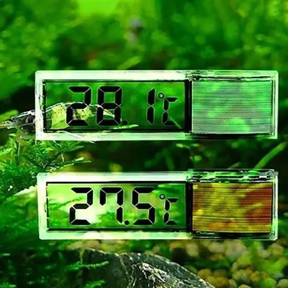 1PC Aquarium Thermometer Elect - Planted Aquarium Temperature ulasan dan harga