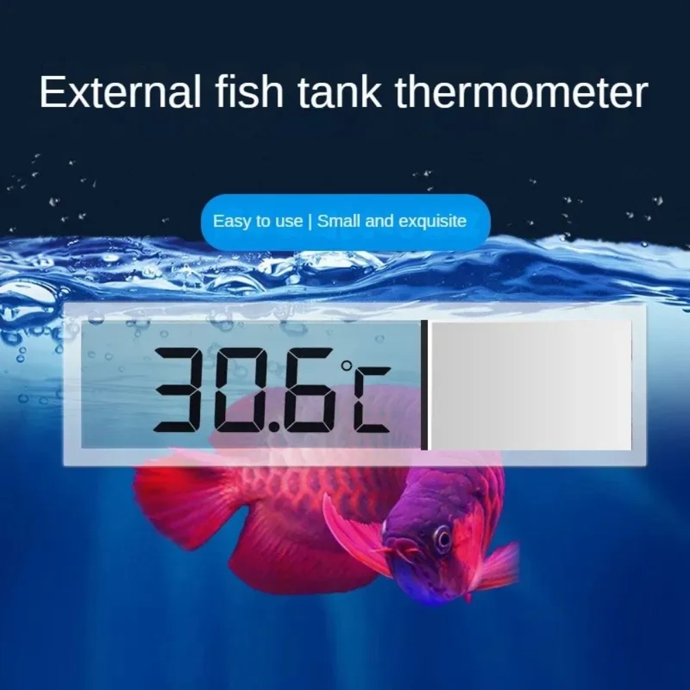 1PC Aquarium Thermometer Elect - Planted Aquarium Temperature ulasan dan harga
