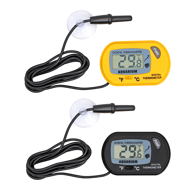 Fish Tank Thermometer LCD Digi - Planted Aquarium Temperature ulasan dan harga