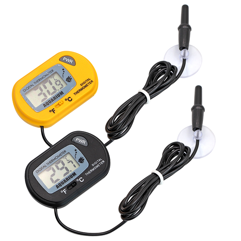Fish Tank Thermometer LCD Digi - Planted Aquarium Temperature ulasan dan harga