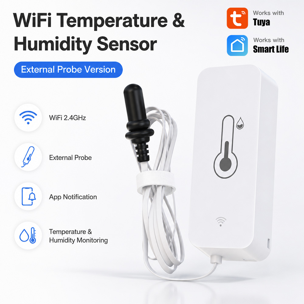 Tuya WiFi Temperature Humidity - Planted Aquarium Temperature ulasan dan harga