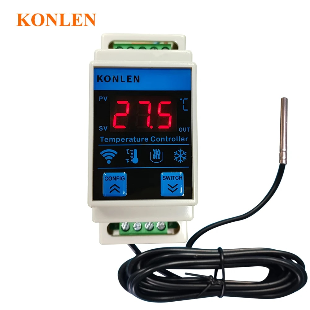 Tuya WIFI Temperature Sensor T - Planted Aquarium Temperature ulasan dan harga