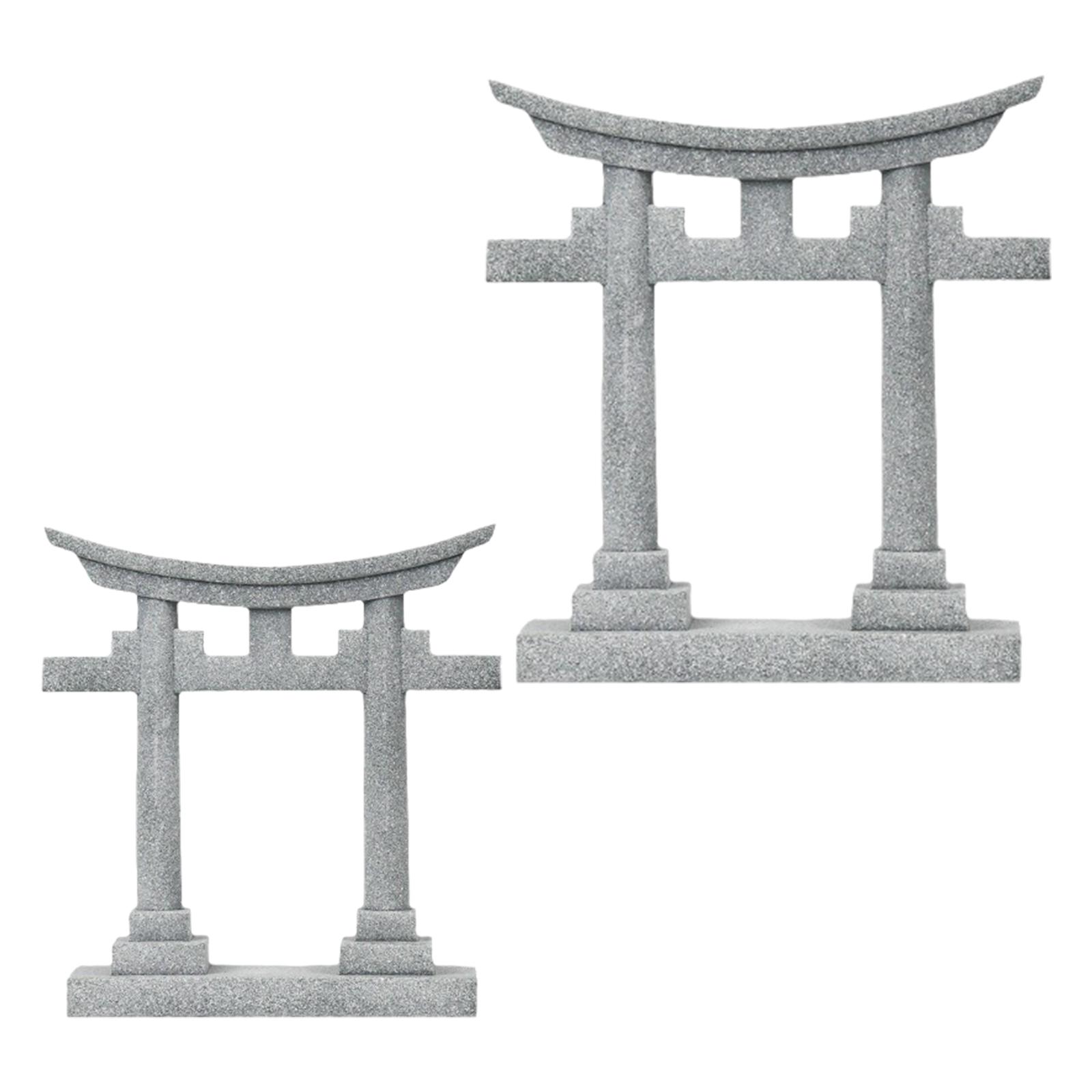 Japan Torii Gate Shrine Model  - Planted Aquarium Models ulasan dan harga