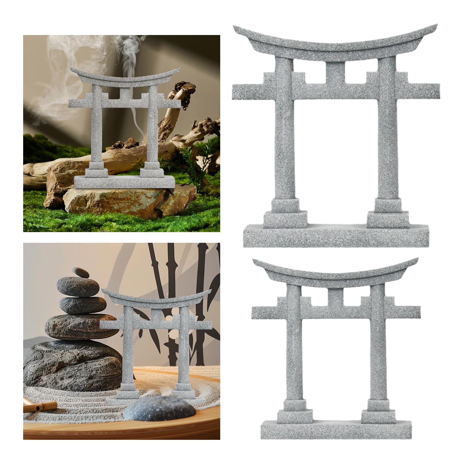 Japan Torii Gate Shrine Model  - Planted Aquarium Models ulasan dan harga