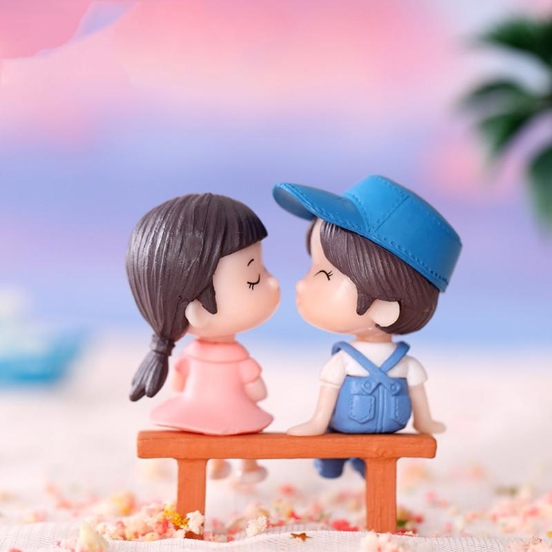 54DA Miniature Couple Model St - Planted Aquarium Models ulasan dan harga