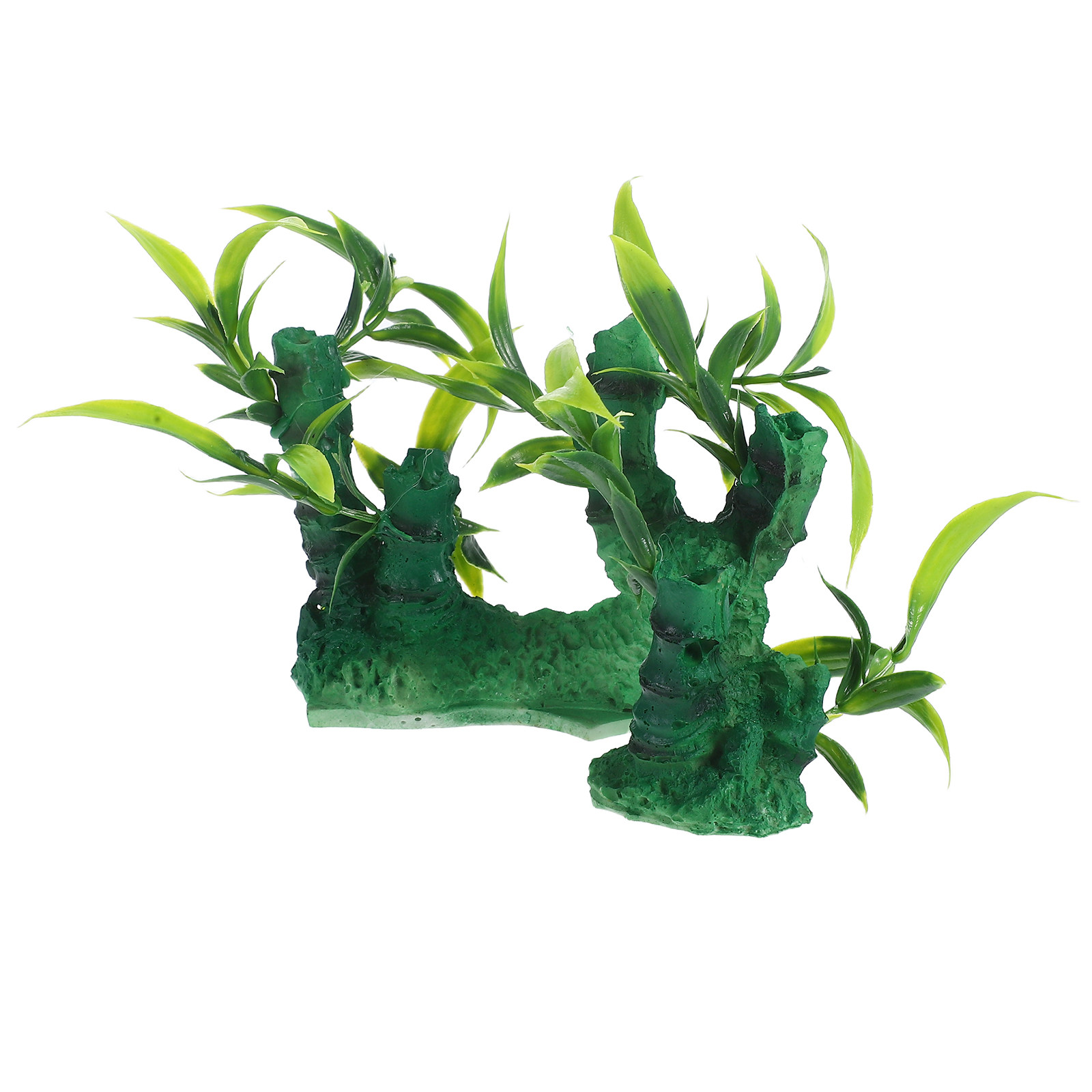 Elegant Faux Plant Statue for  - Planted Aquarium Models ulasan dan harga