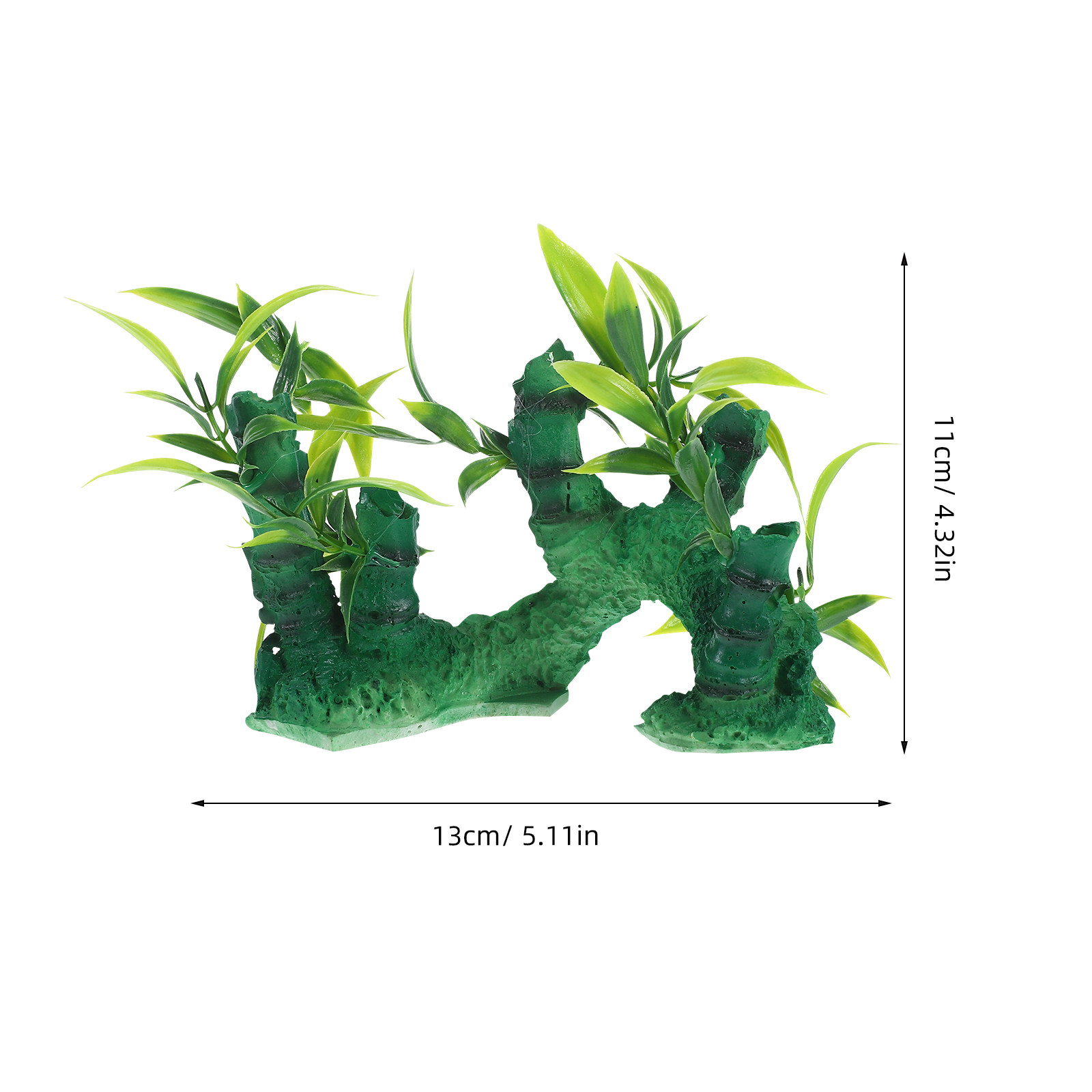 Elegant Faux Plant Statue for  - Planted Aquarium Models ulasan dan harga