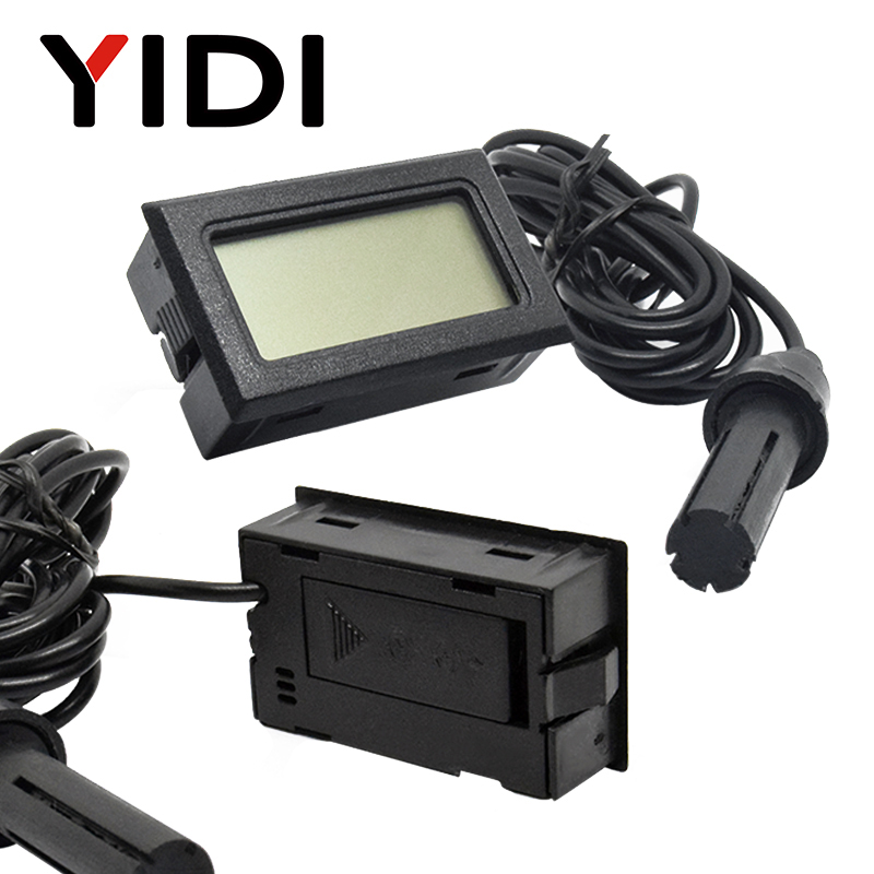 Digital Mini LCD Thermometer H - Planted Aquarium Temperature ulasan dan harga