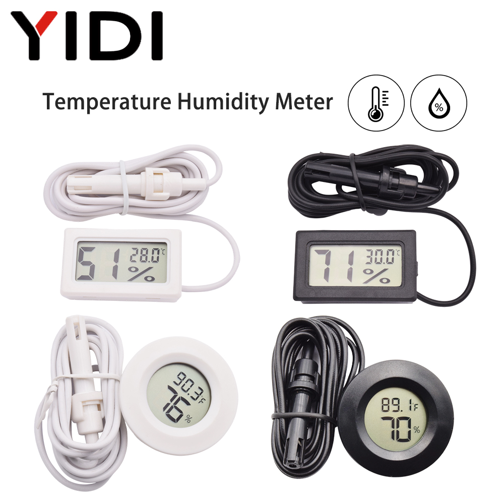 Digital Mini LCD Thermometer H - Planted Aquarium Temperature ulasan dan harga