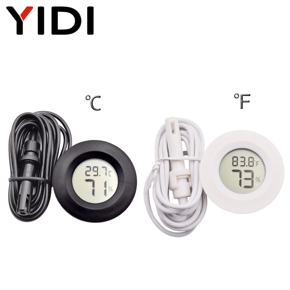Digital Mini LCD Thermometer H - Planted Aquarium Temperature ulasan dan harga