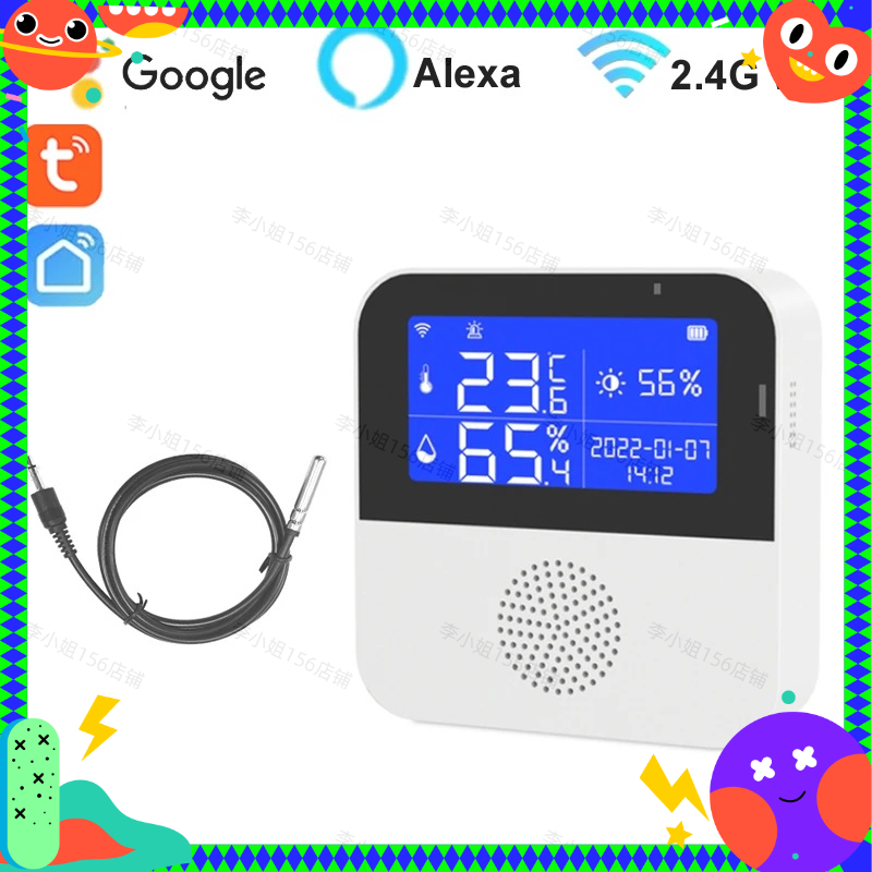 2026new Tuya Temperature Humid - Planted Aquarium Temperature ulasan dan harga