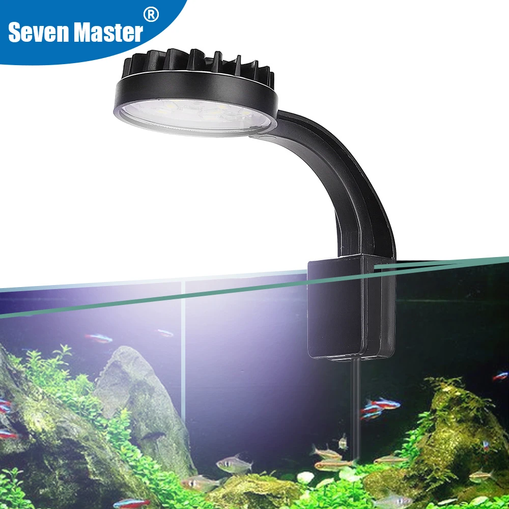 Aquarium Mini Light Led Clip F - Planted Aquarium Water Temperature ulasan dan harga