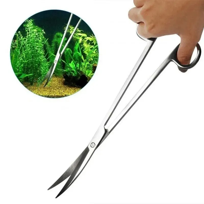 Aquarium Scissors,Extra Long S - Planted Aquarium Tools ulasan dan harga