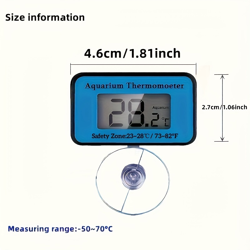 LCD Digital Aquarium Thermomet - Planted Aquarium Temperature ulasan dan harga